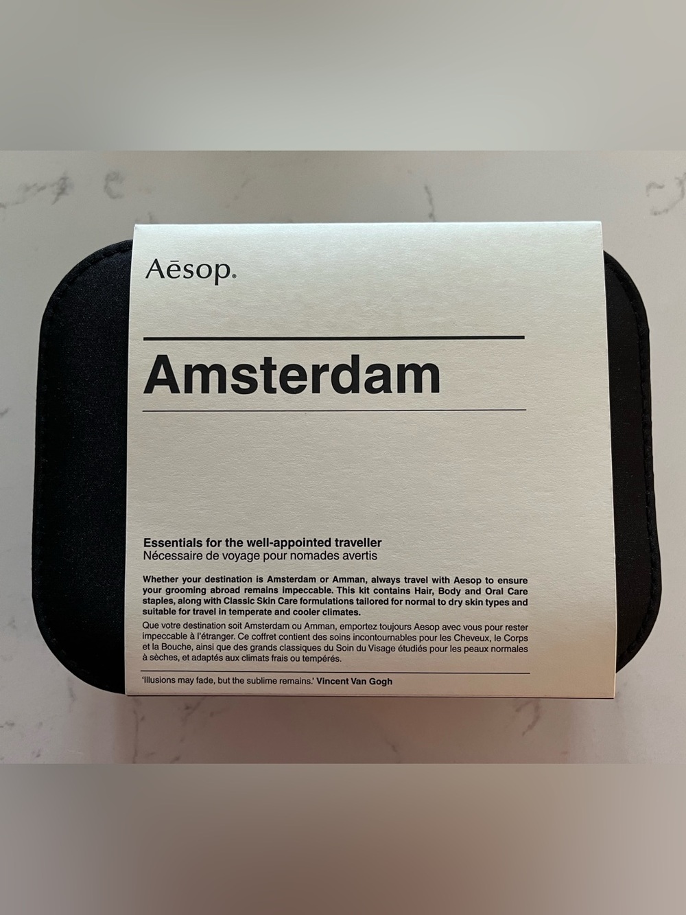 Aesop Travel Size Body & Hair Set with case - see details